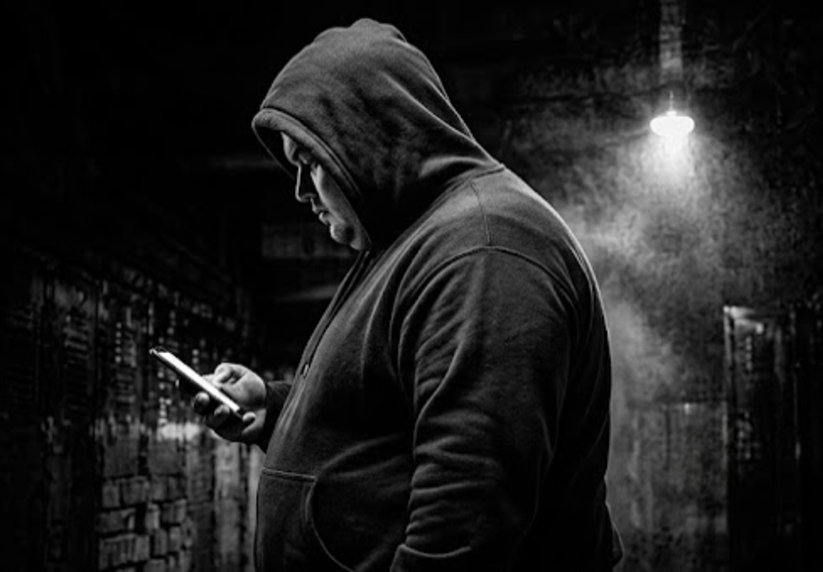 FATNESS in the alley at night