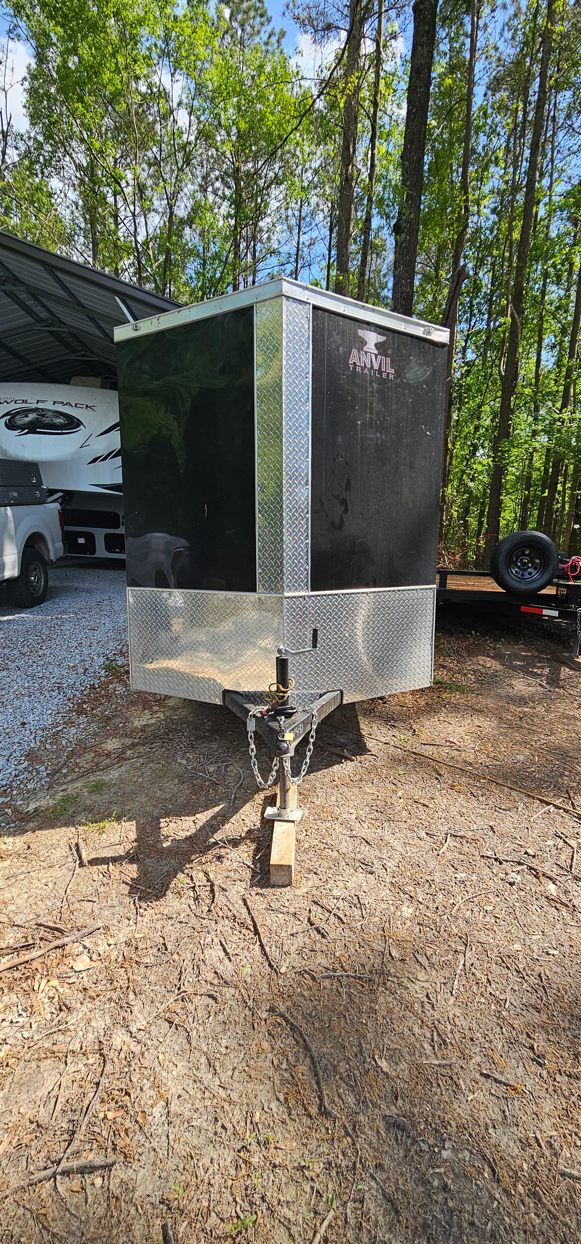 12ft Enclosed Cargo Trailer view 3
