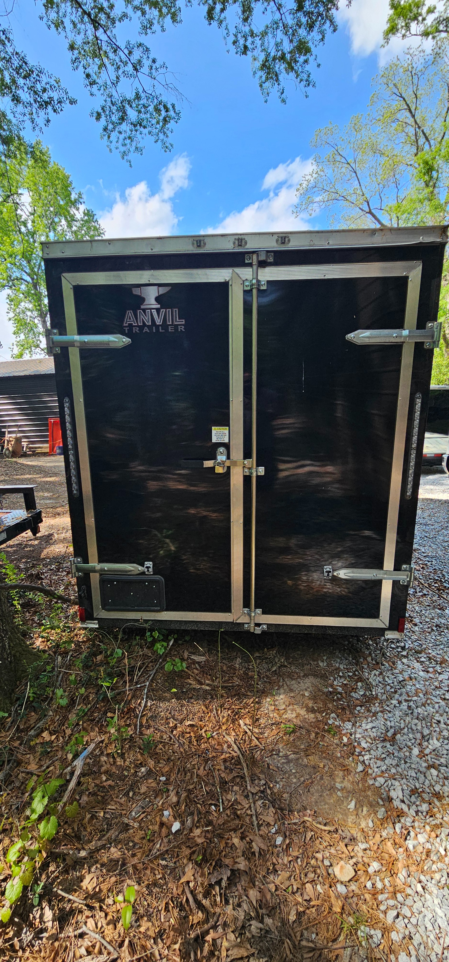 12ft Enclosed Cargo Trailer view 2