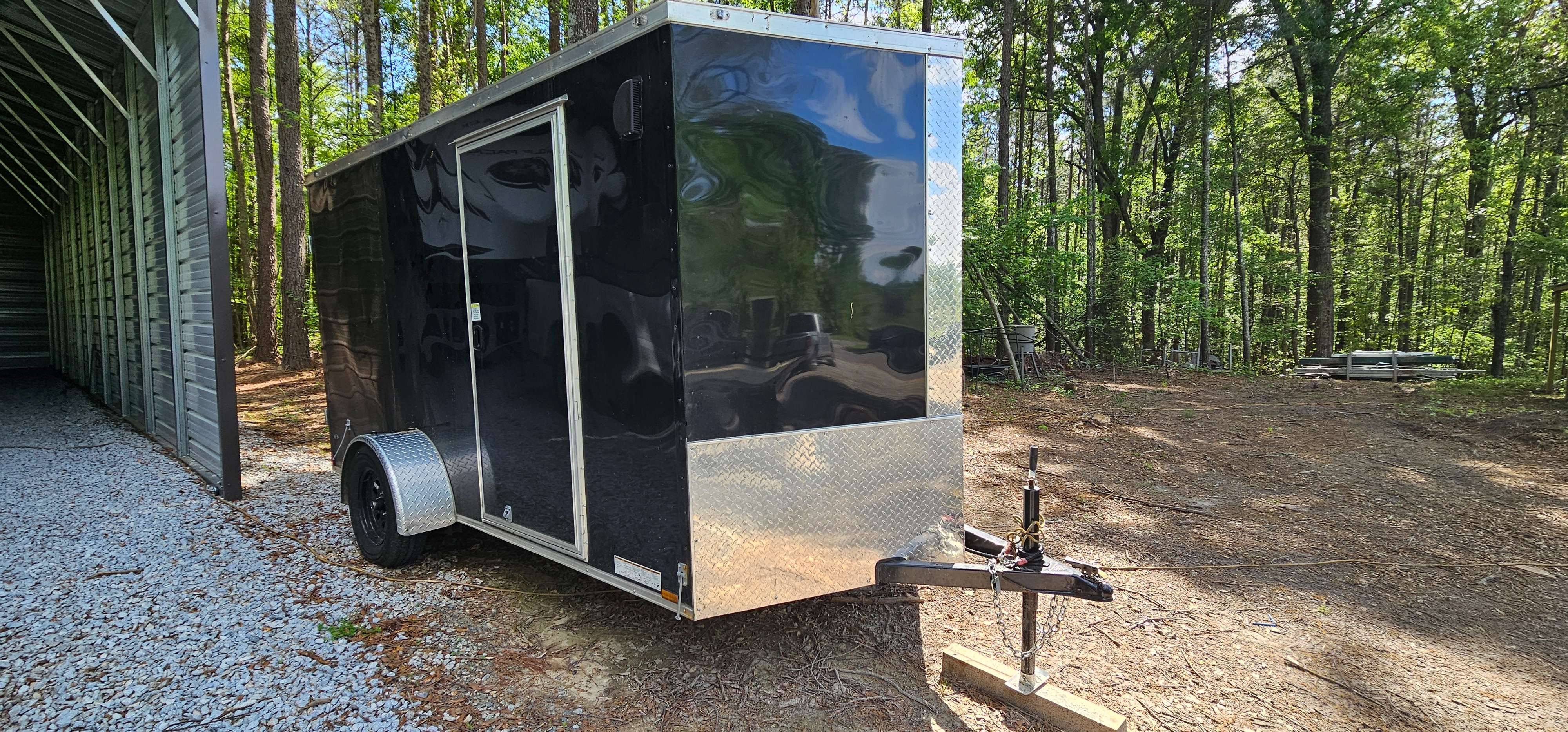 12ft Enclosed Cargo Trailer view 4