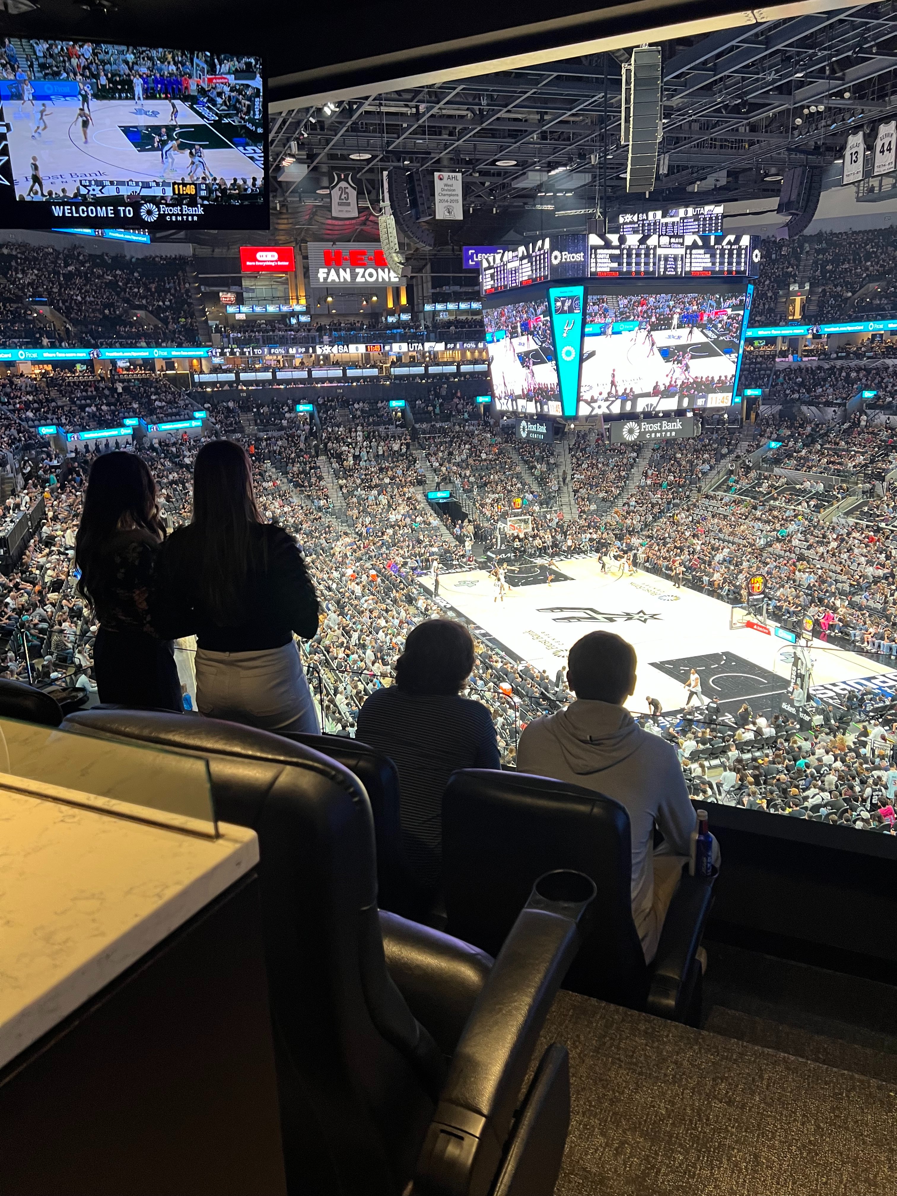 Spurs Game at Frost Bank Center