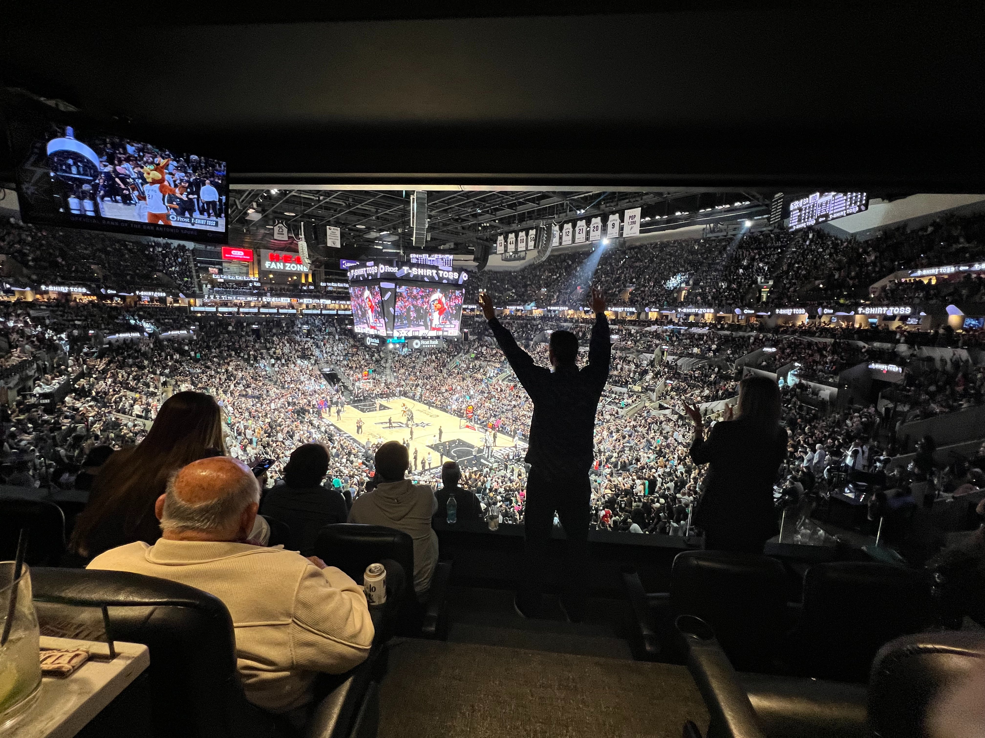 Spurs Game at Frost Bank Center