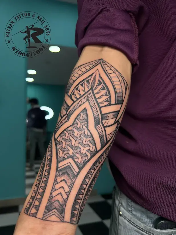 Custom tattoo work, portfolio piece 4 — Rathnam Tattoos Studio, Vijayawada