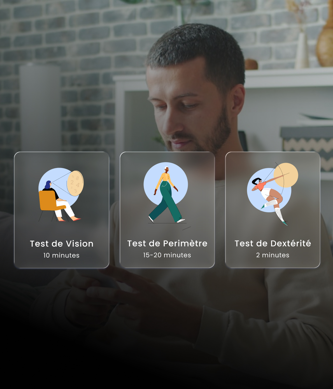 Parcours de soin patient — tests de suivi à domicile