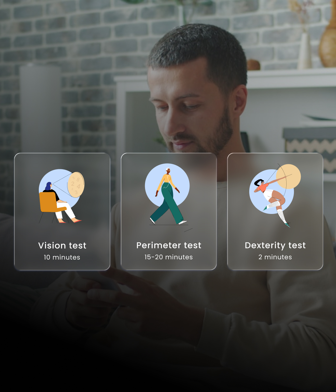 Parcours de soin patient — tests de suivi à domicile