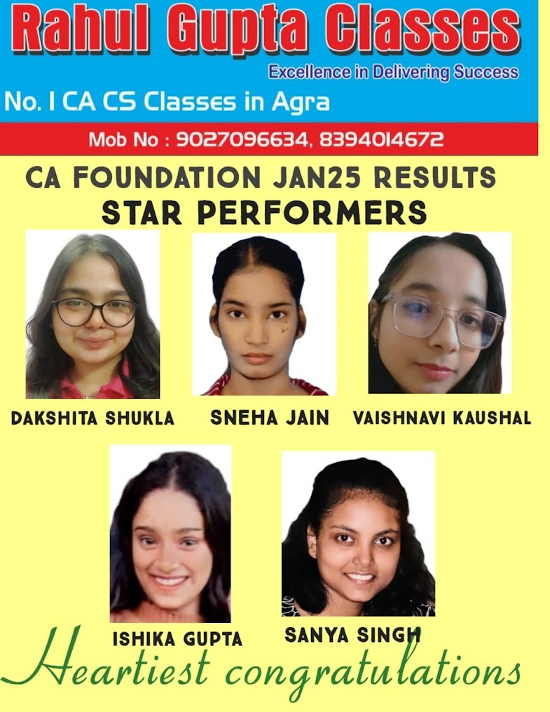 CA Foundation JAN25 Star Performers