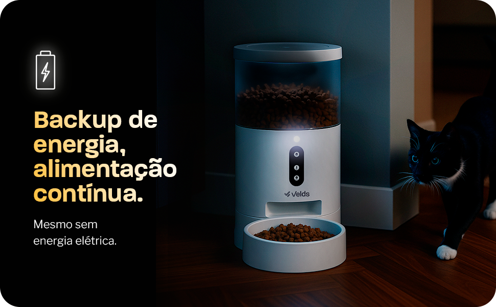 Backup de energia, alimentacao continua