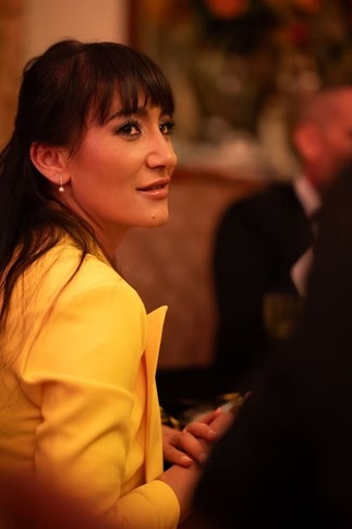 Yellow Gown Moment
