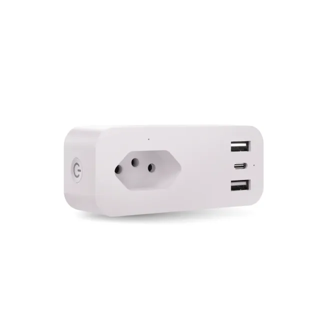 Tomada Inteligente Wi-Fi Velds 10A com USB