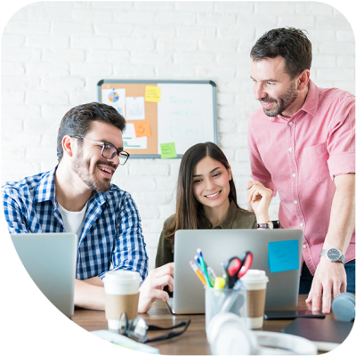Team working together