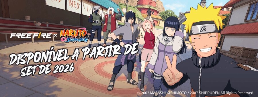 Free Fire x Naruto Shippuden
