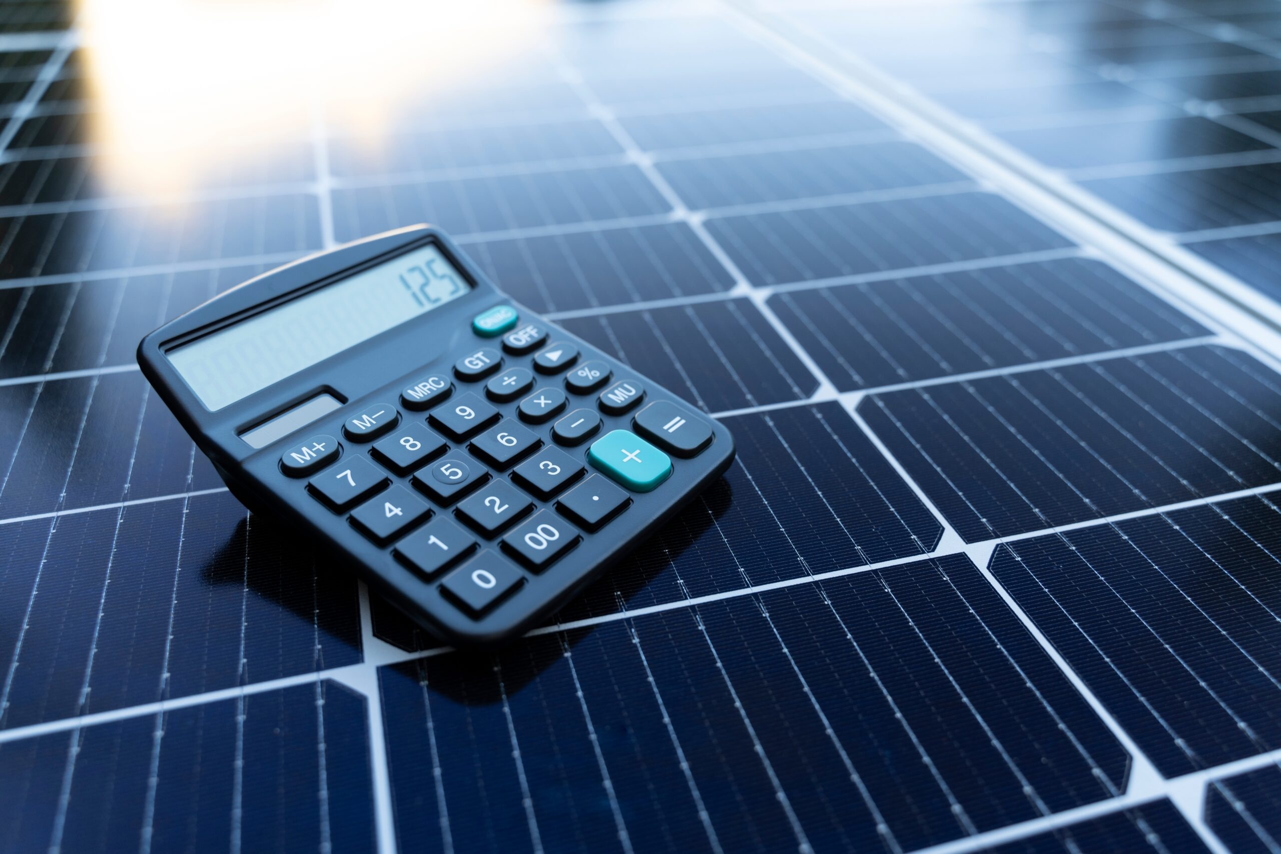 Solar panel efficiency calculator