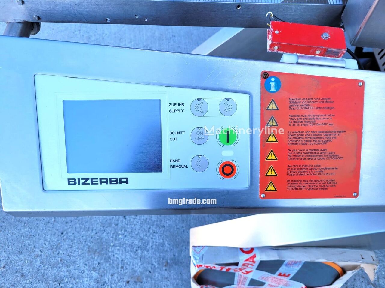 Bizerba A510 — промисловий слайсер - мініатюра 7