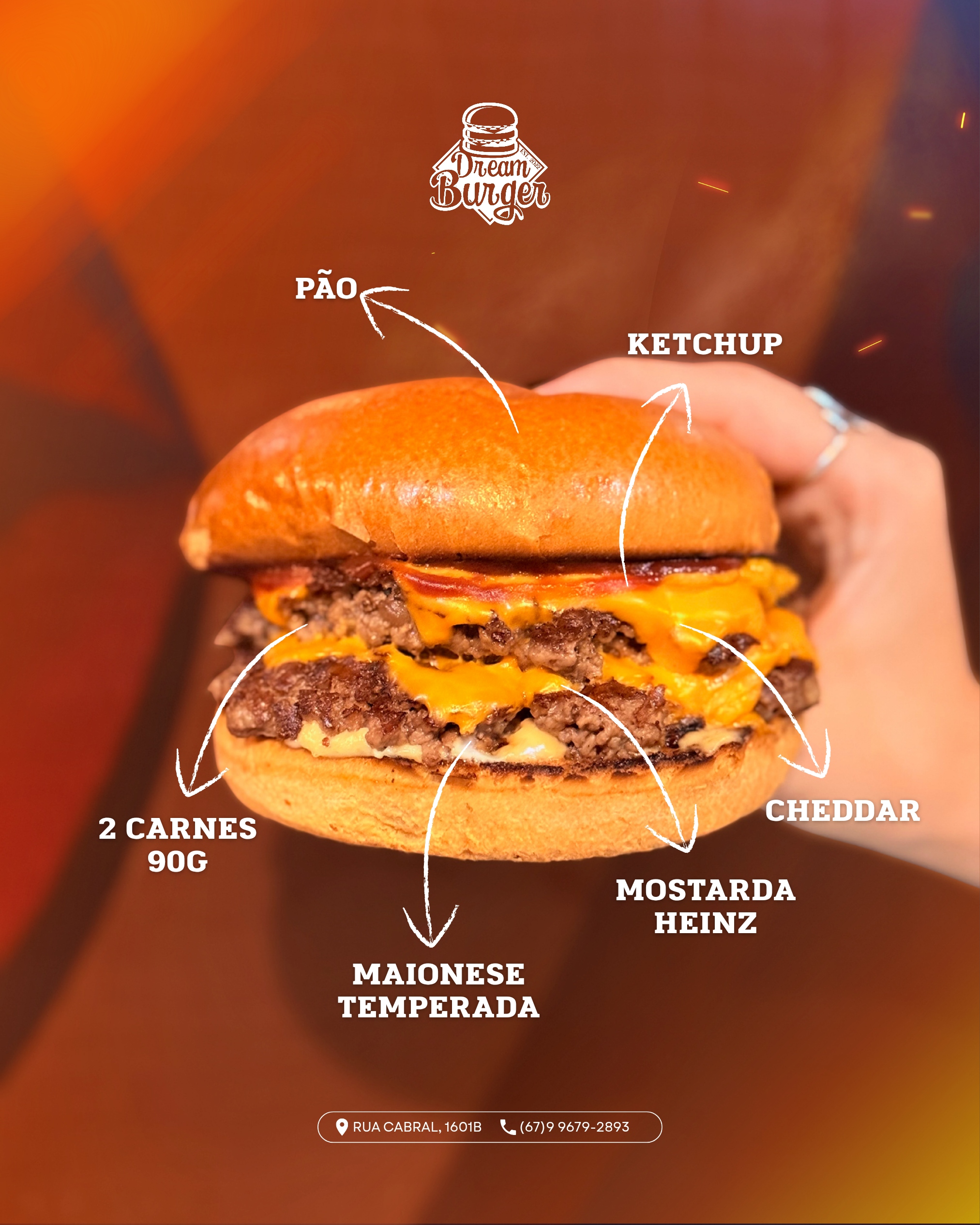 Dream Burger - Ingredientes