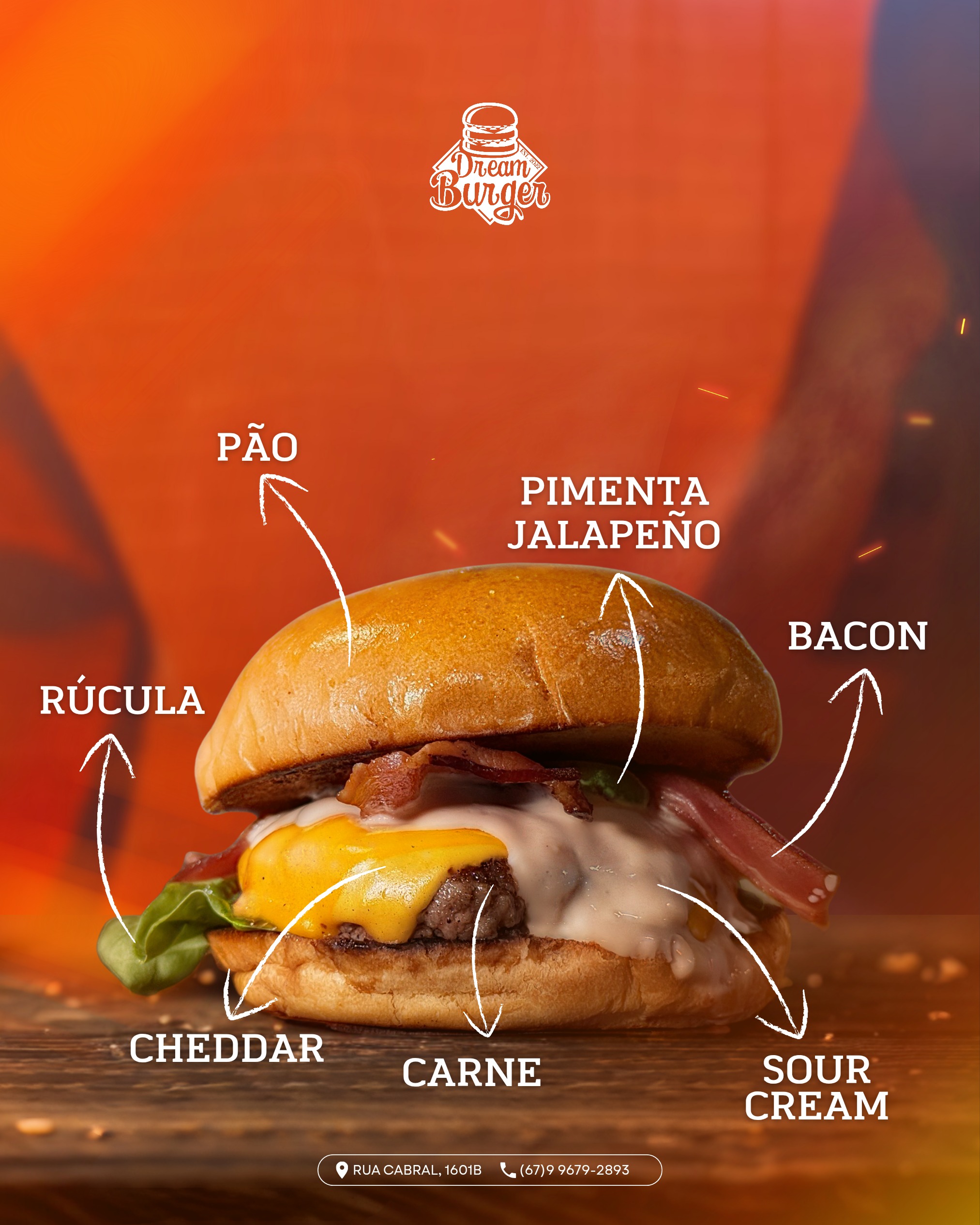 Dream Burger - Ingredientes Premium