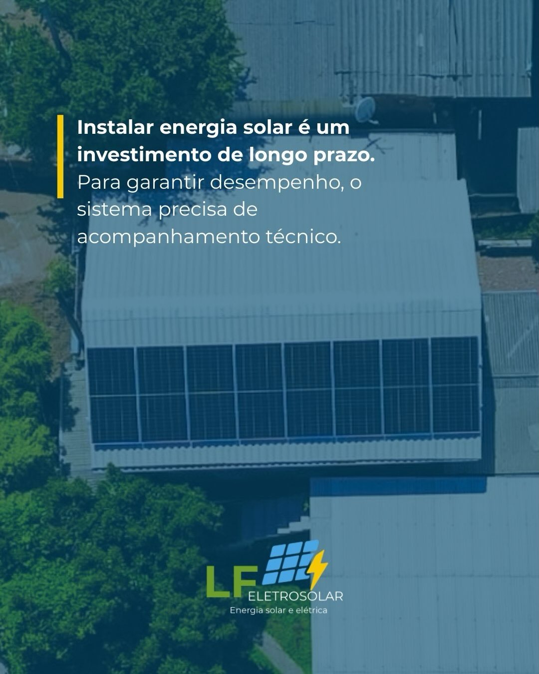 Instalação de energia solar