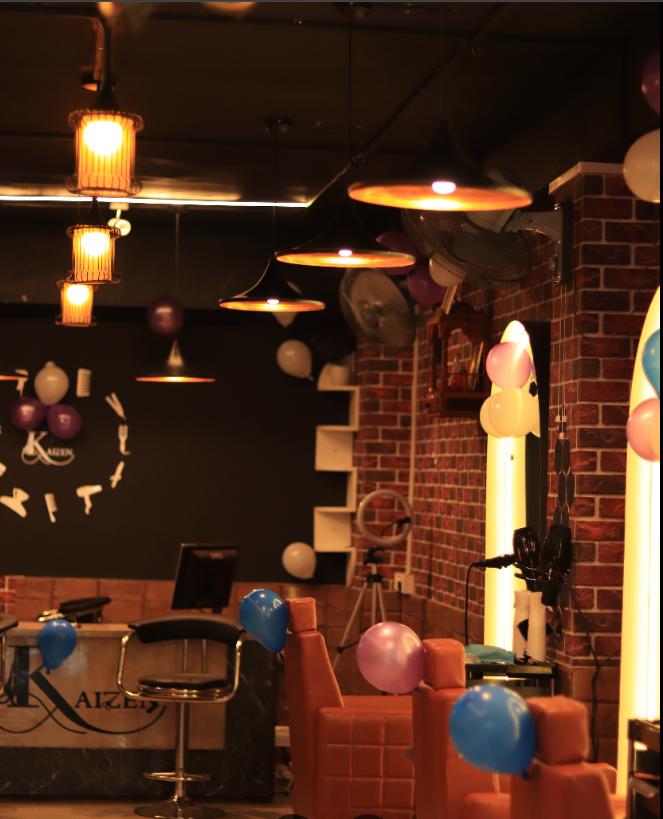 Luxurious Kaizen salon interior
