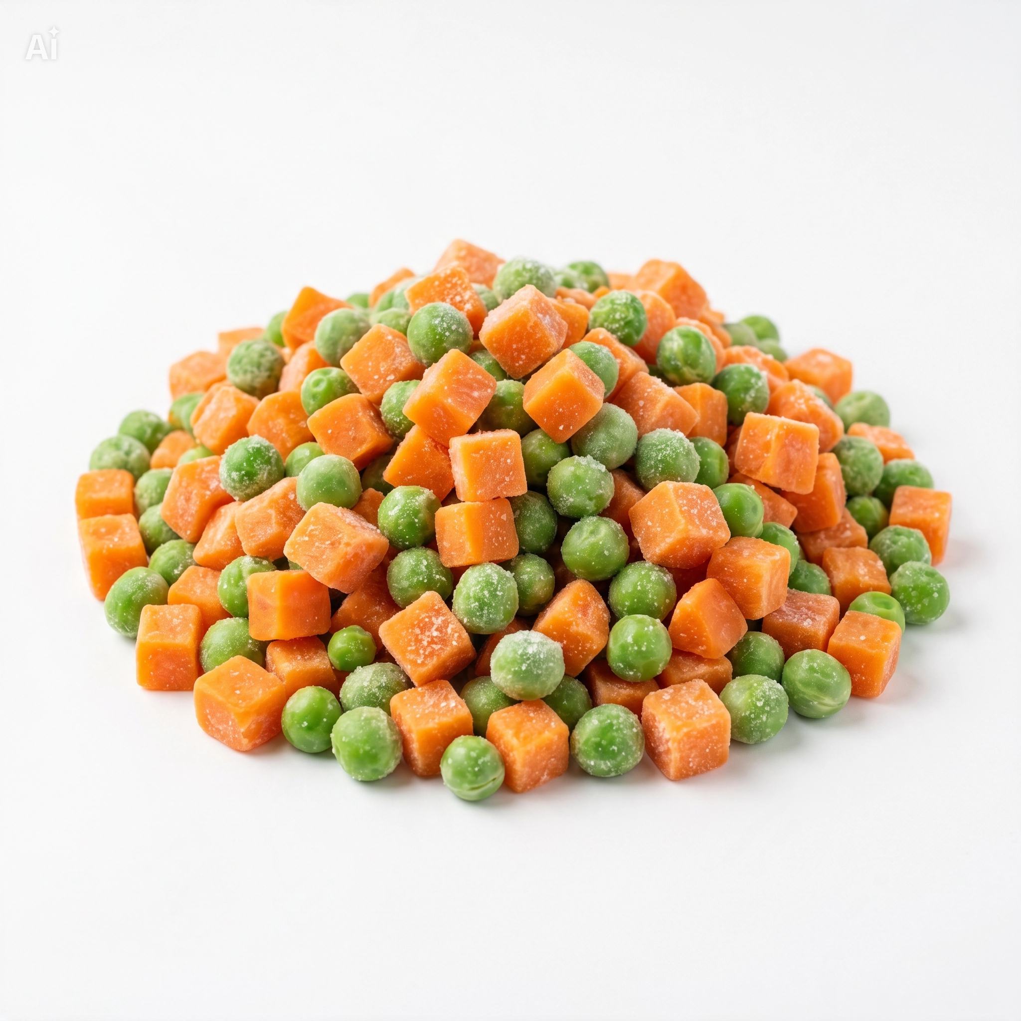 IQF Peas & Carrots Mix from Egypt — BRCGS, FSSC 22000 and Halal certified