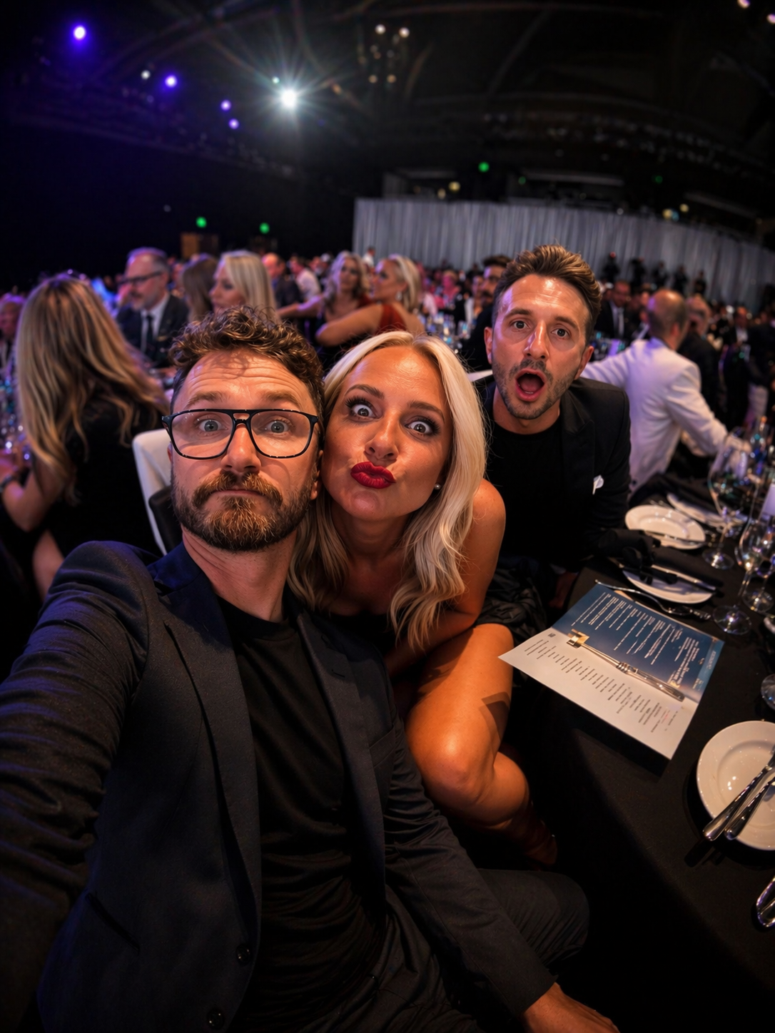 Jez with Carrie & Tommy