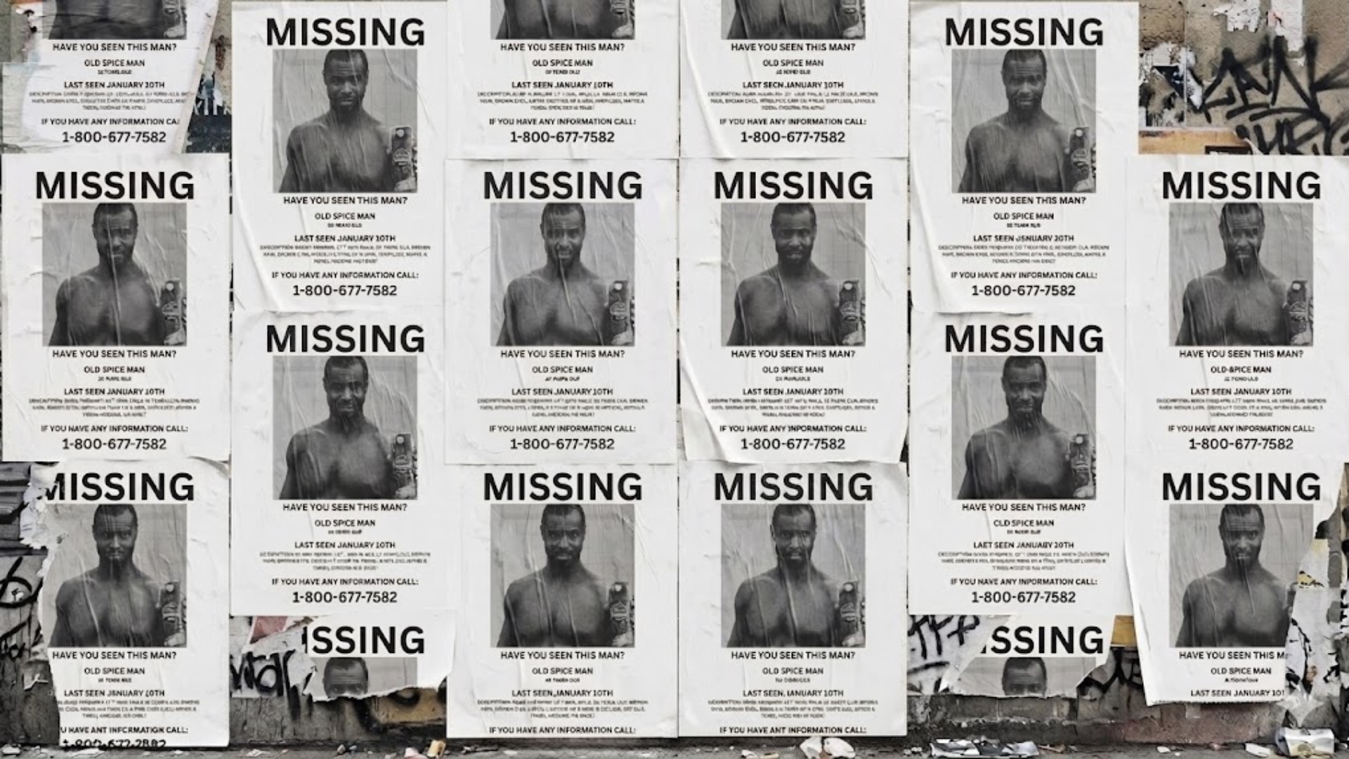 Missing posters guerrilla marketing