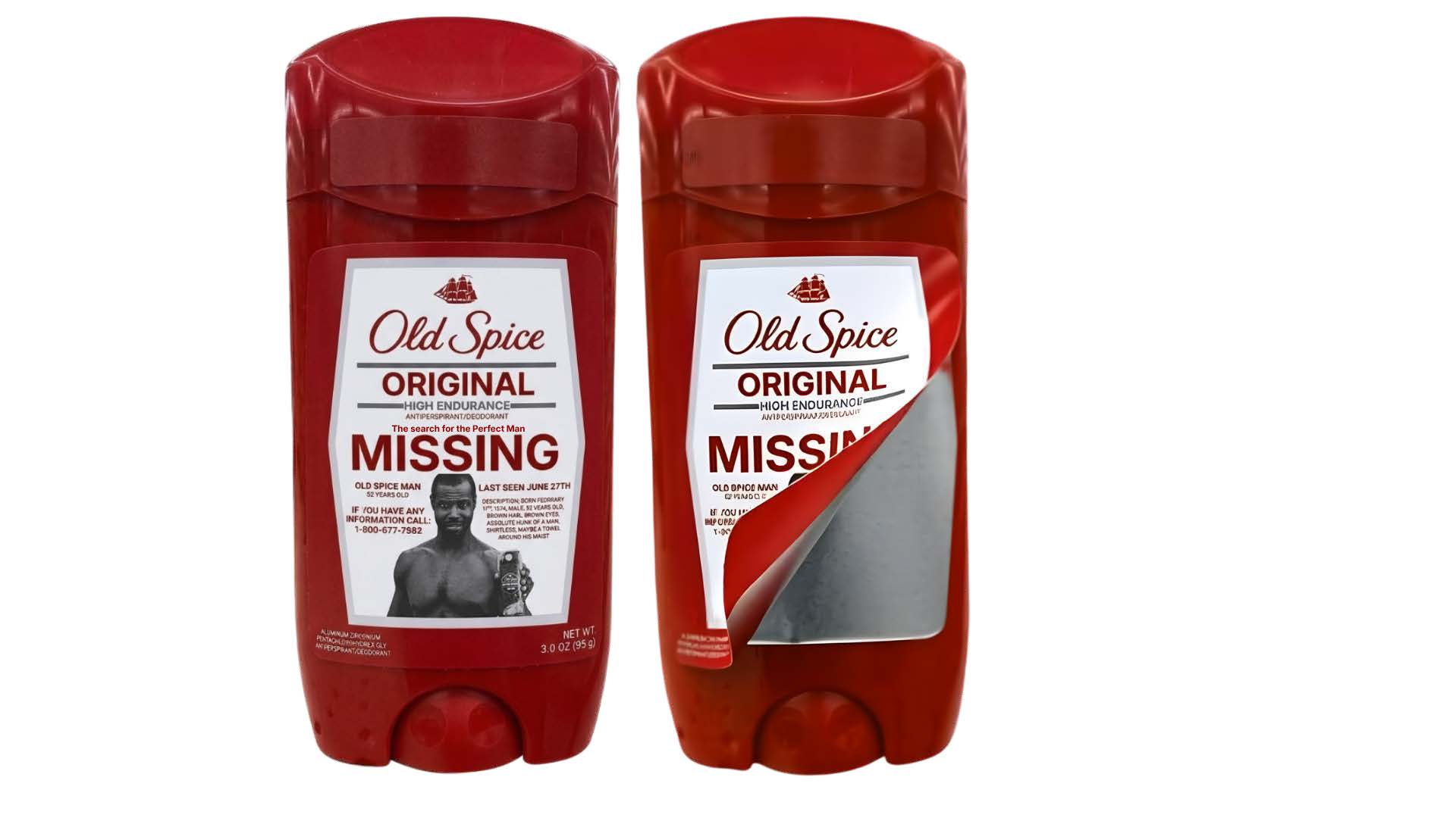 Product packaging with Missing label
