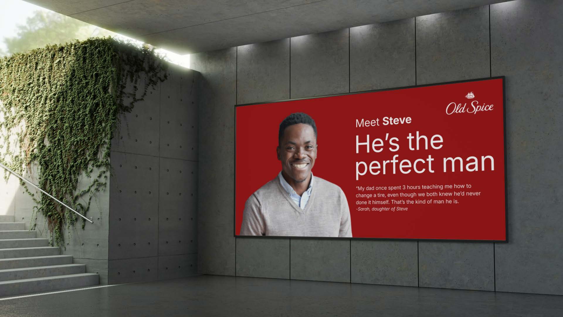 Meet Steve billboard