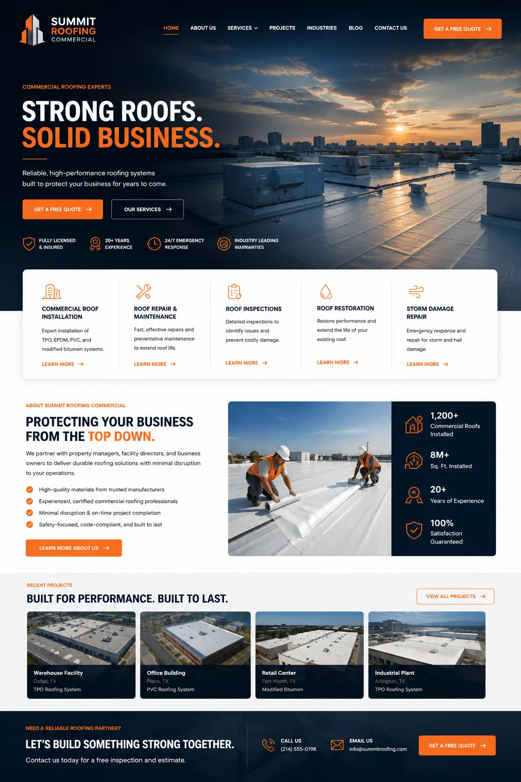 Summit Roofing Commercial