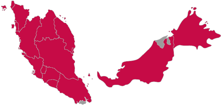 Map of Malaysia