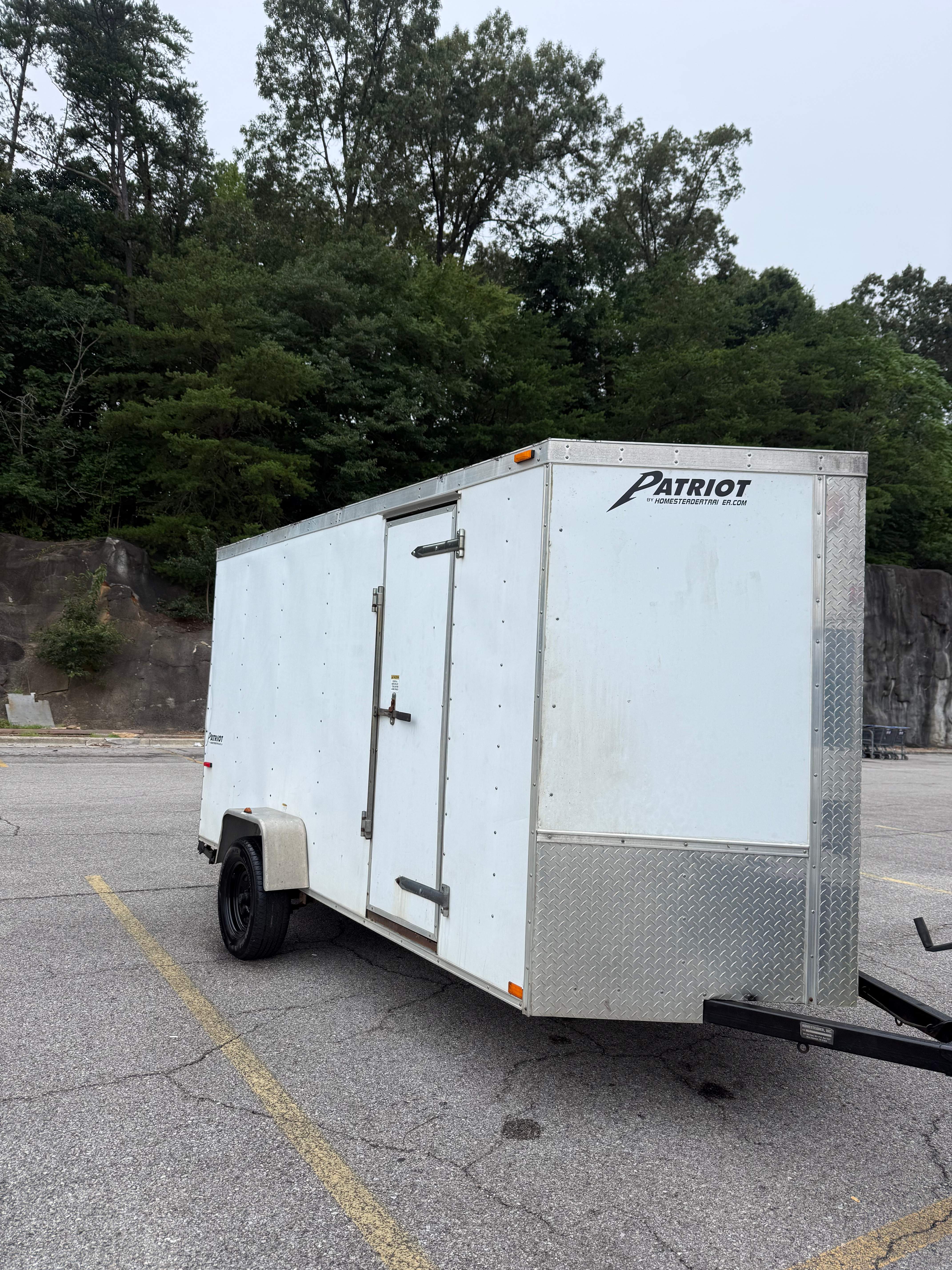 12' x 7' Diamond Enclosed Trailer — photo 1 of 5