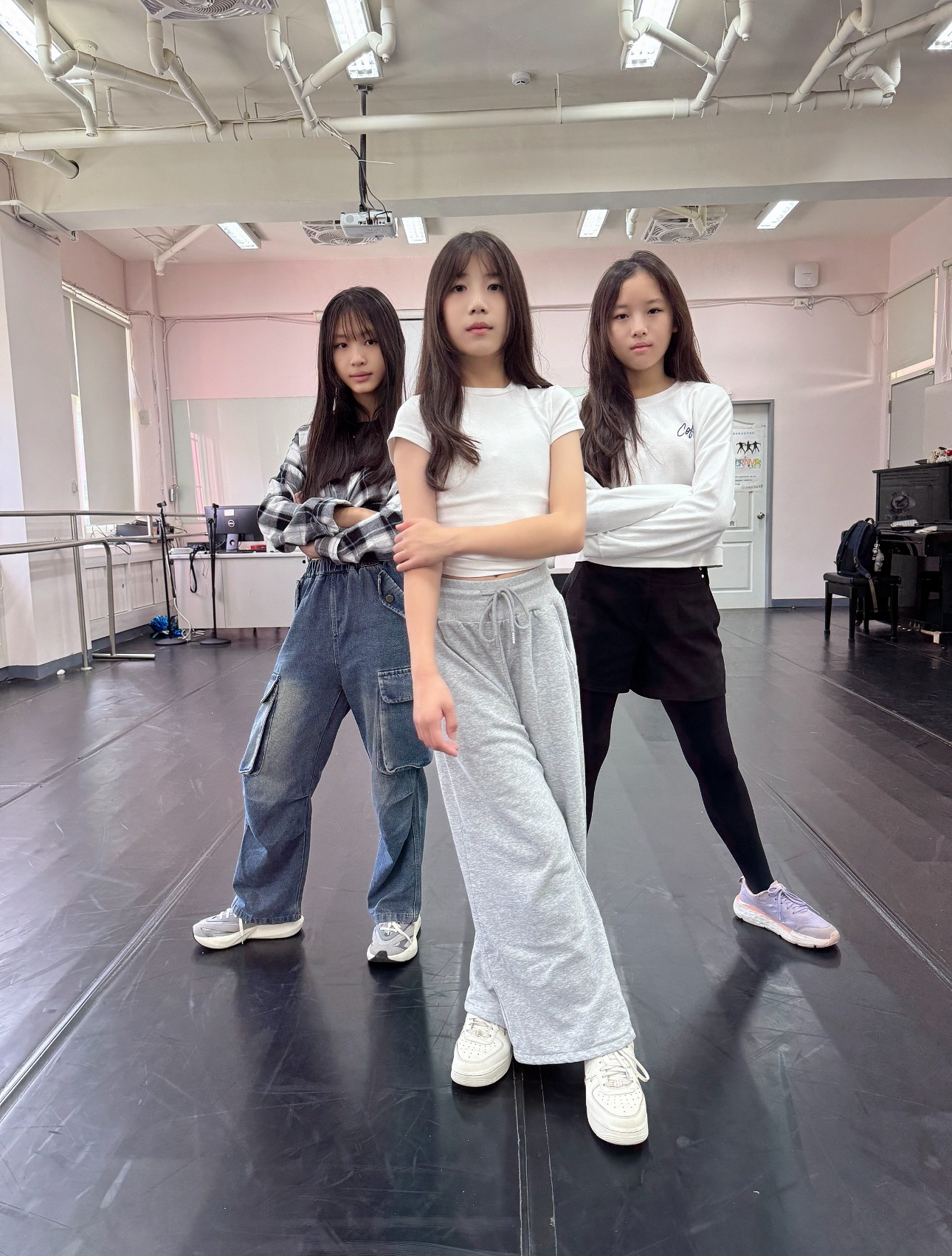 Kpop舞蹈營練習照片