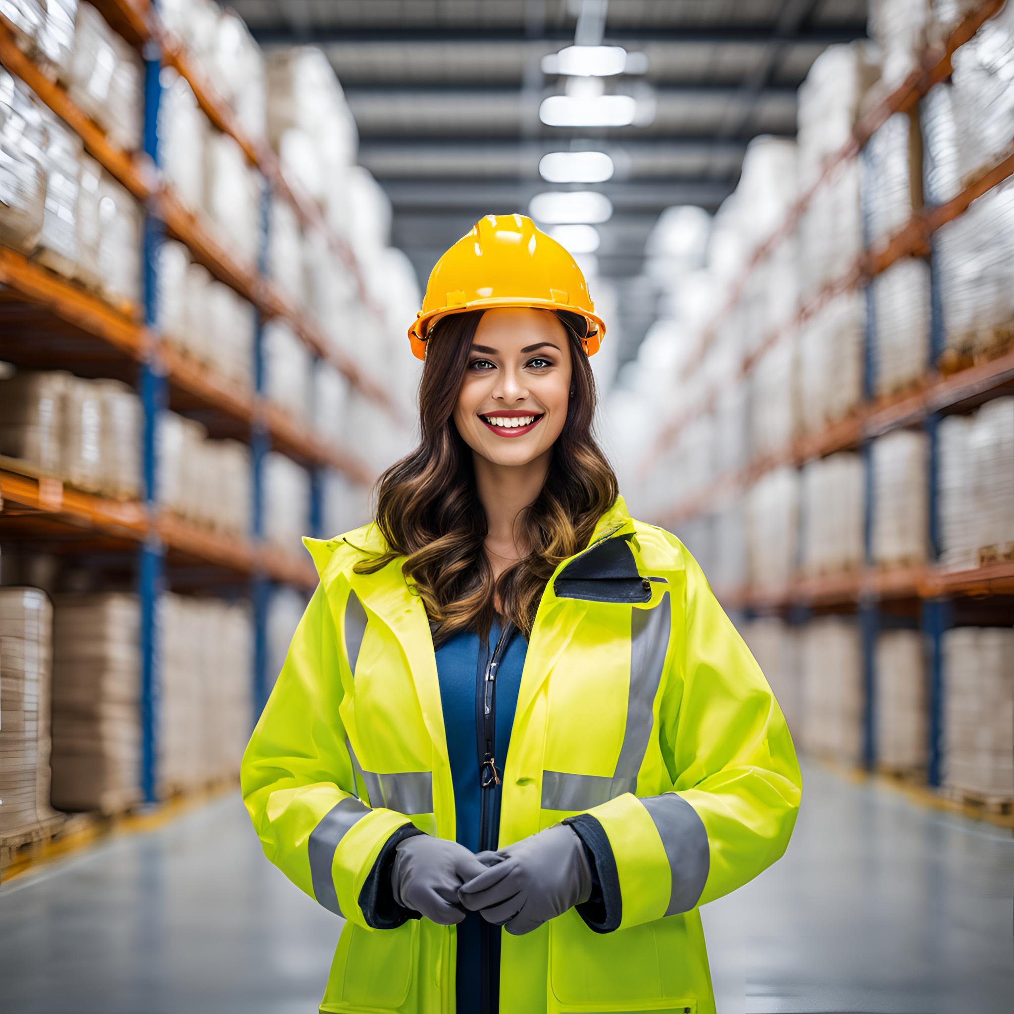 Modern cold storage facility with temperature-controlled warehousing and professional staff