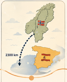 Avstanden gjør alt vanskeligere
