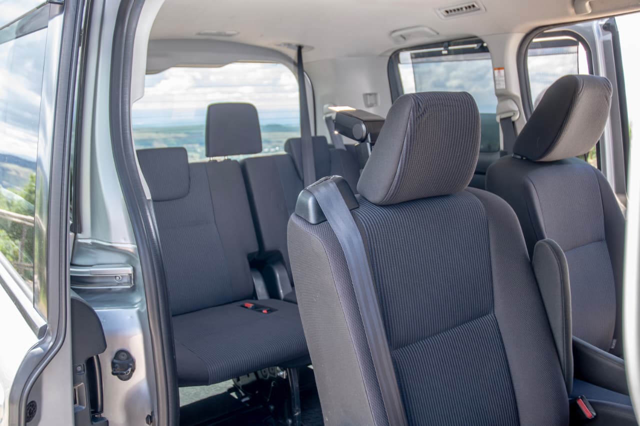 Toyota Voxy wheelchair-accessible interior seat