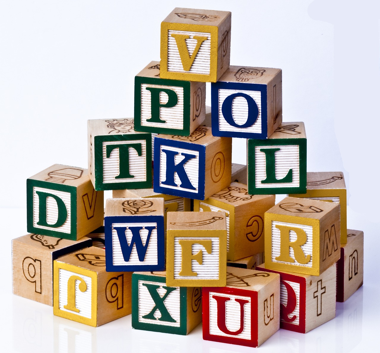 Building blocks representing foundational education support