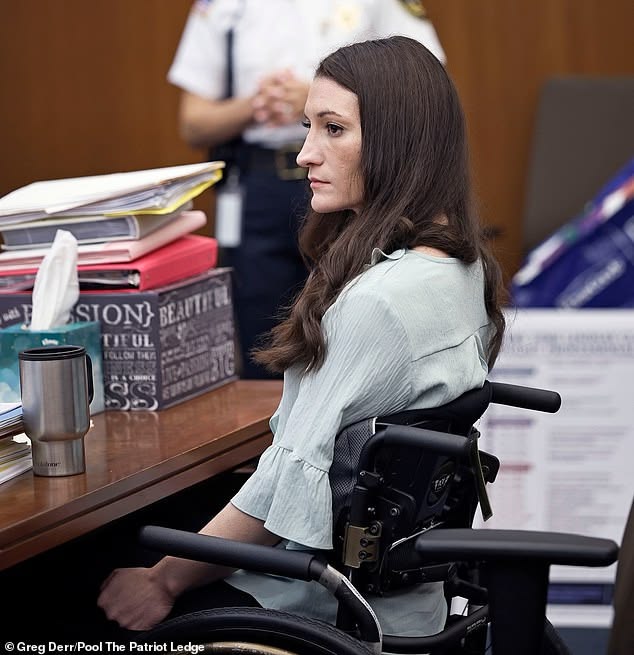 Courtroom scene from the case
