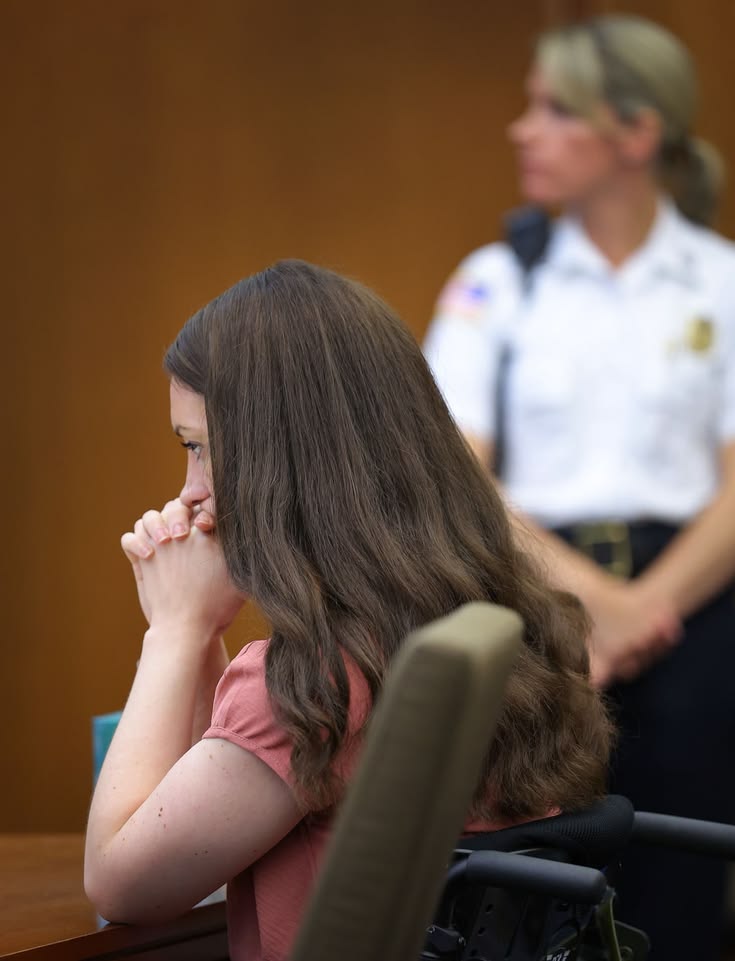 Courtroom scene from the case