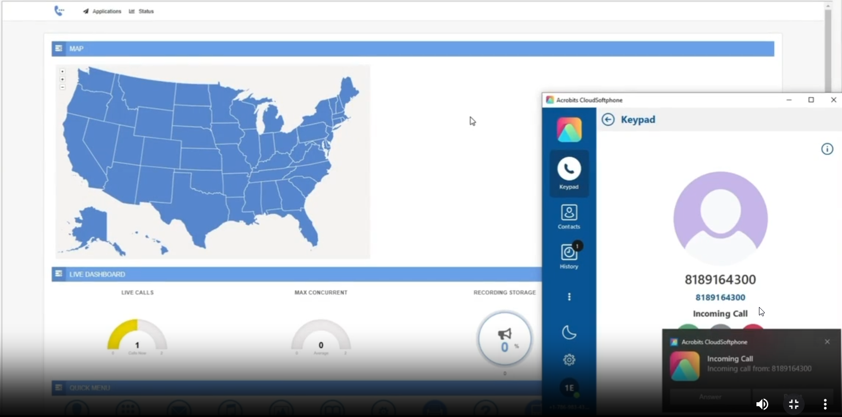 Navigating the Live Dashboard