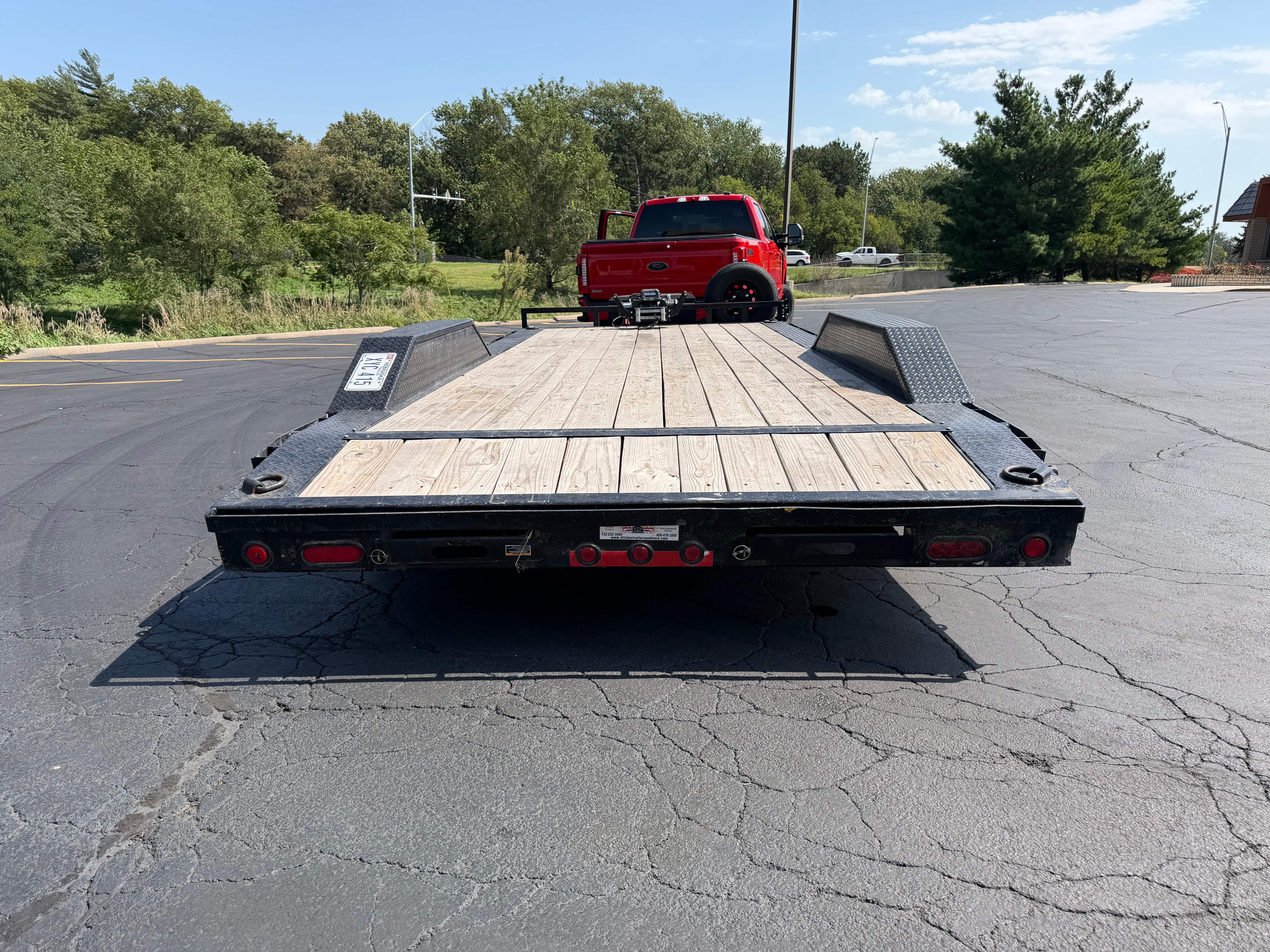 83" x 20' Car Hauler Trailer photo 1 of 3