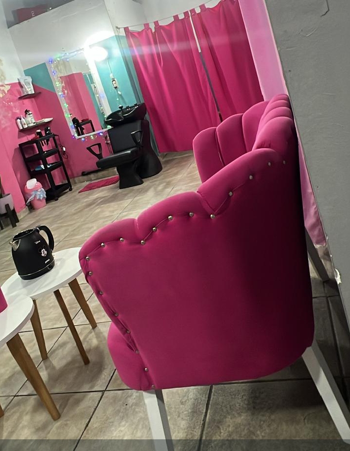 Interior del estudio Mariela Beauty