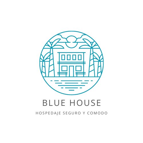 Blue House Hospedaje Logo