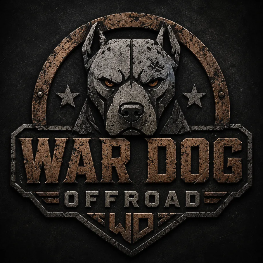 War Dog Offroad logo - Jeep Gladiator bed systems