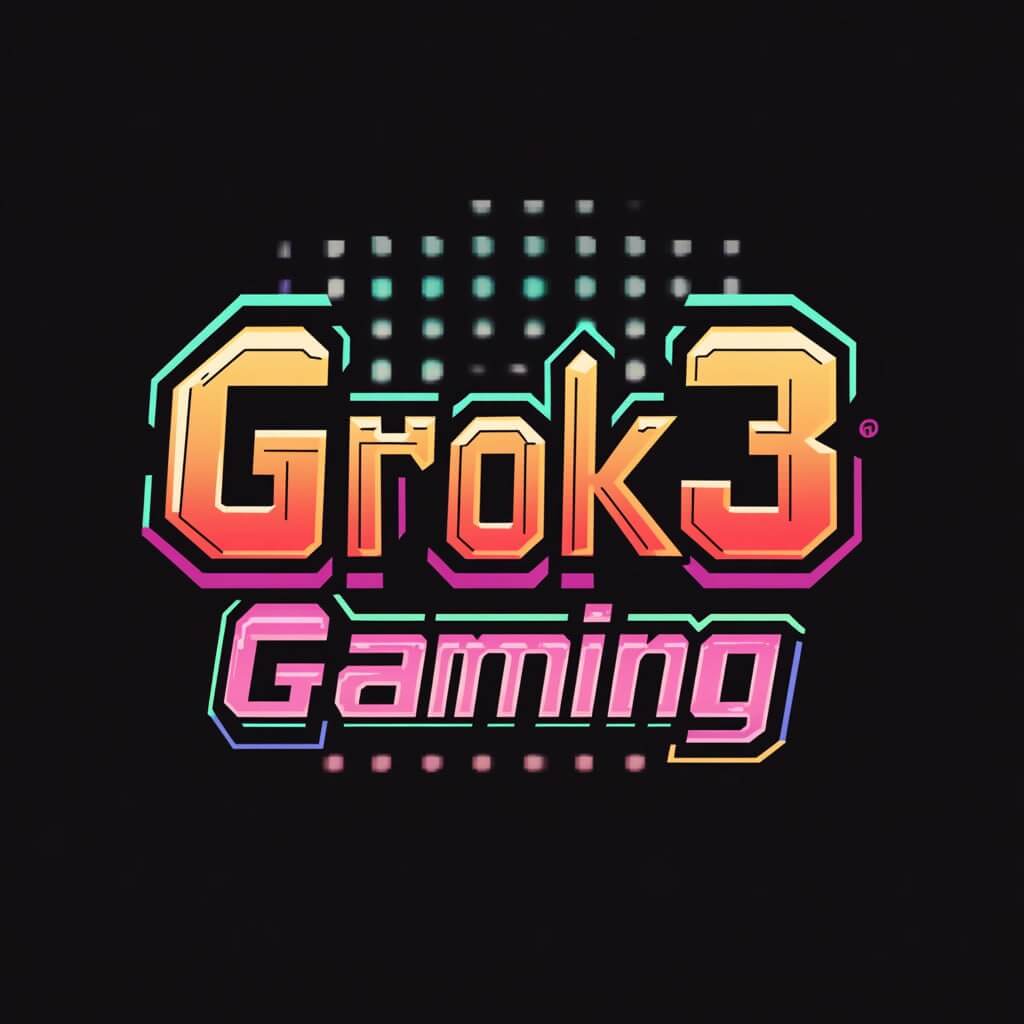 Grok3 Gaming Logo