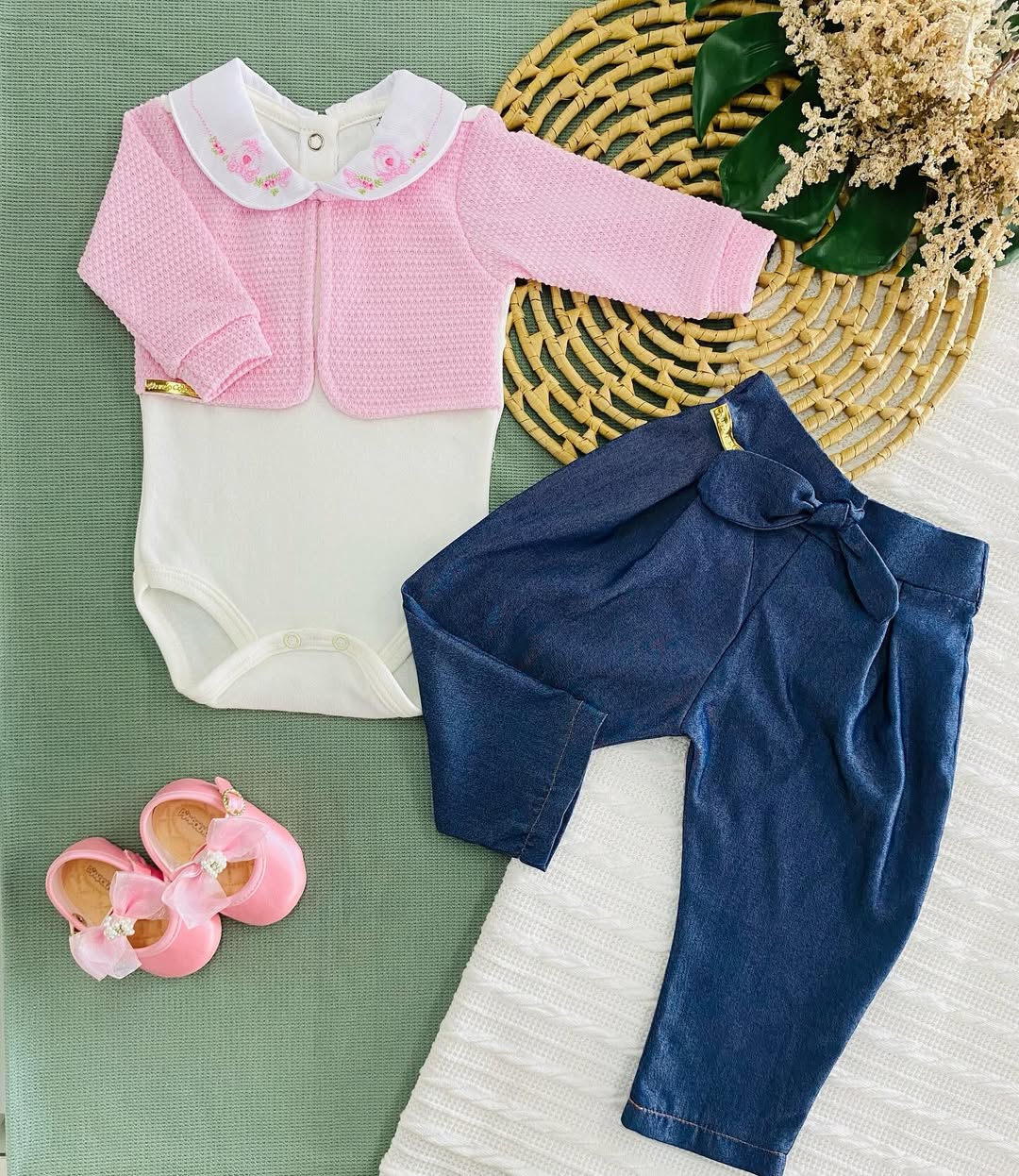 Look rosa menina
