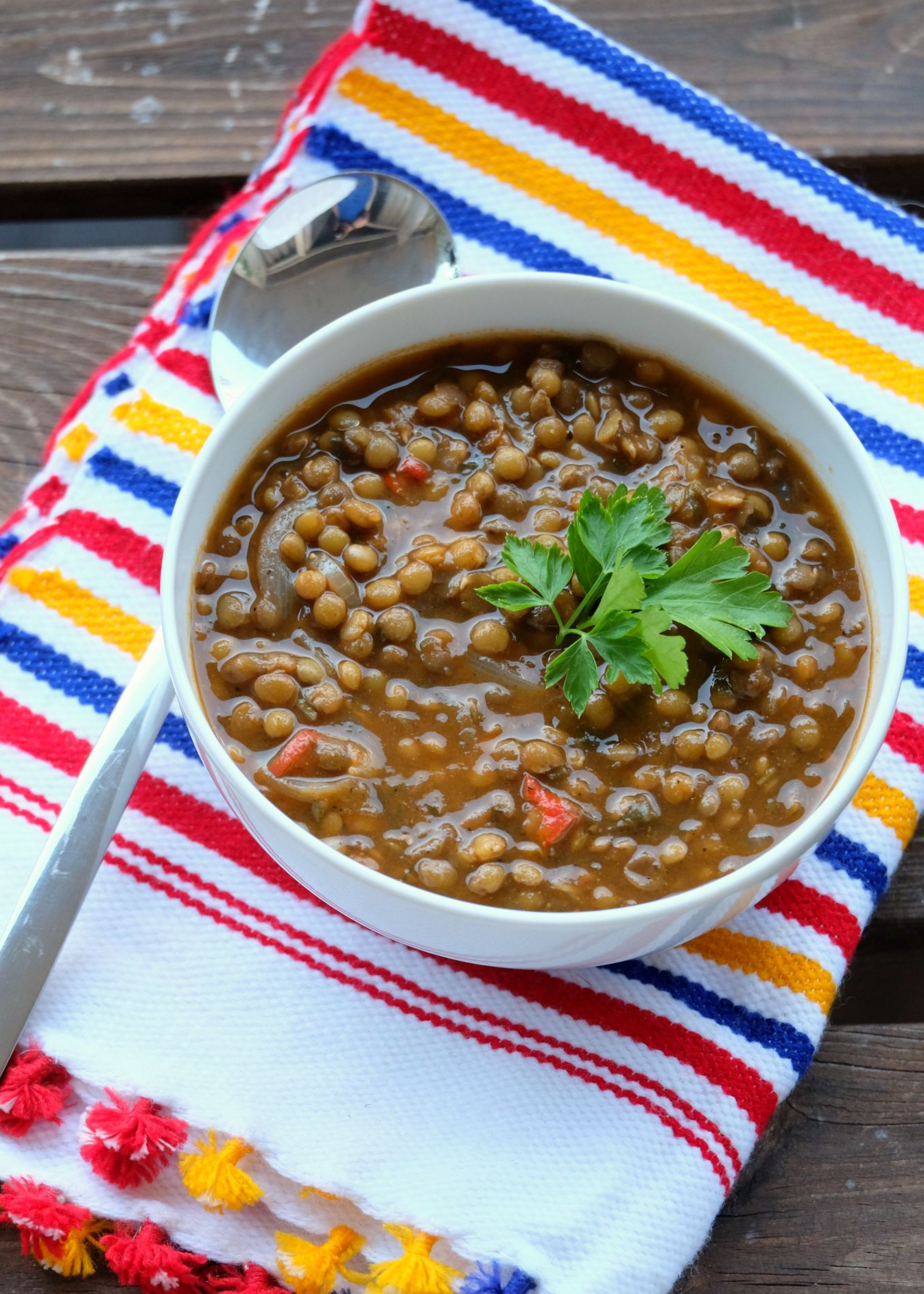 Lentilles à la marocaine