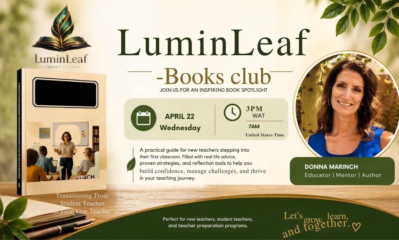 Luminleaf Author Spotlight – Donna Marinch