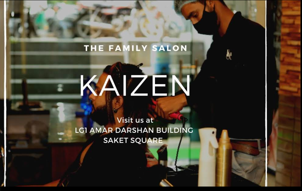 Grooming service at Kaizen The Family Salon