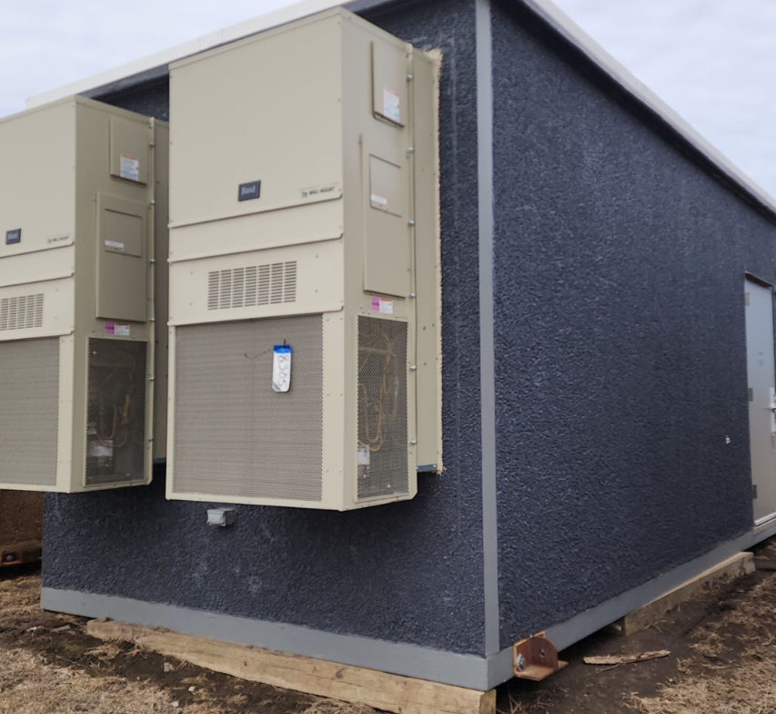 Custom Fiber Hut with Fire Suppression