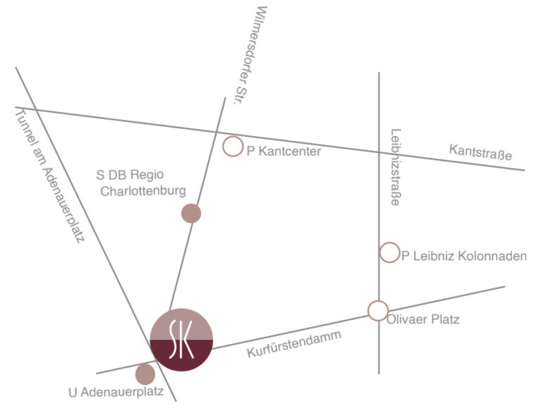 Lageplan Kurfürstendamm Berlin