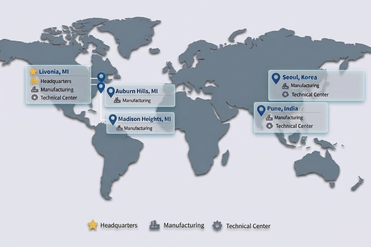 Sigma Group global manufacturing locations