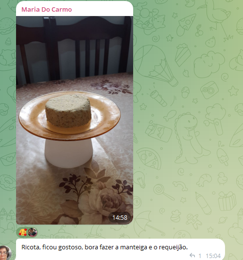 Resultado Maria do Carmo - Ricota